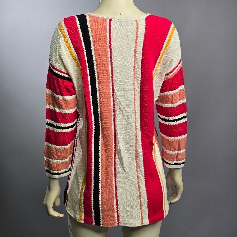 LOFT Elegant Cream Knit Top - Picture 7 of 10
